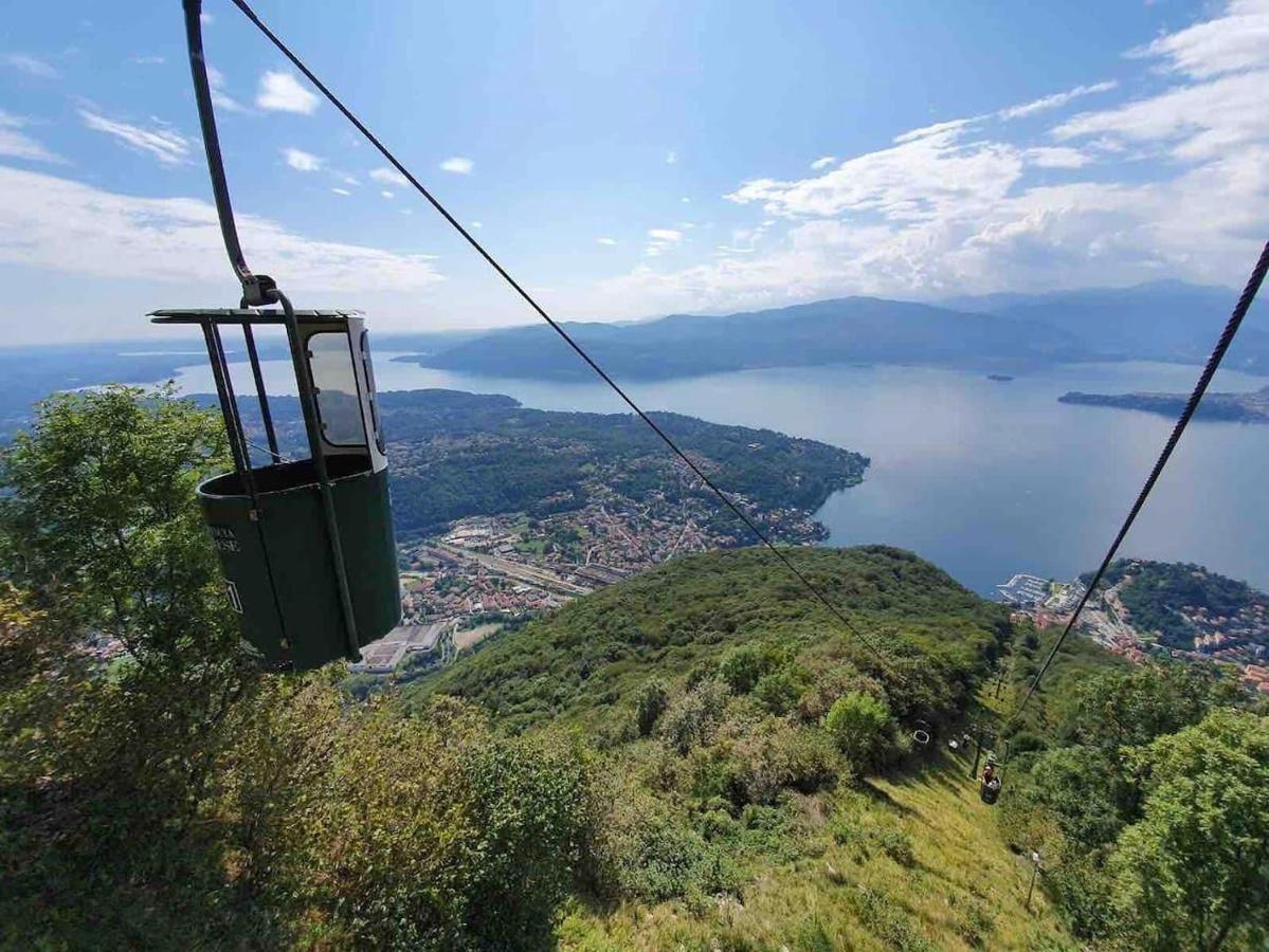 Villa Olga Lago Maggiore Castelveccana Exterior foto