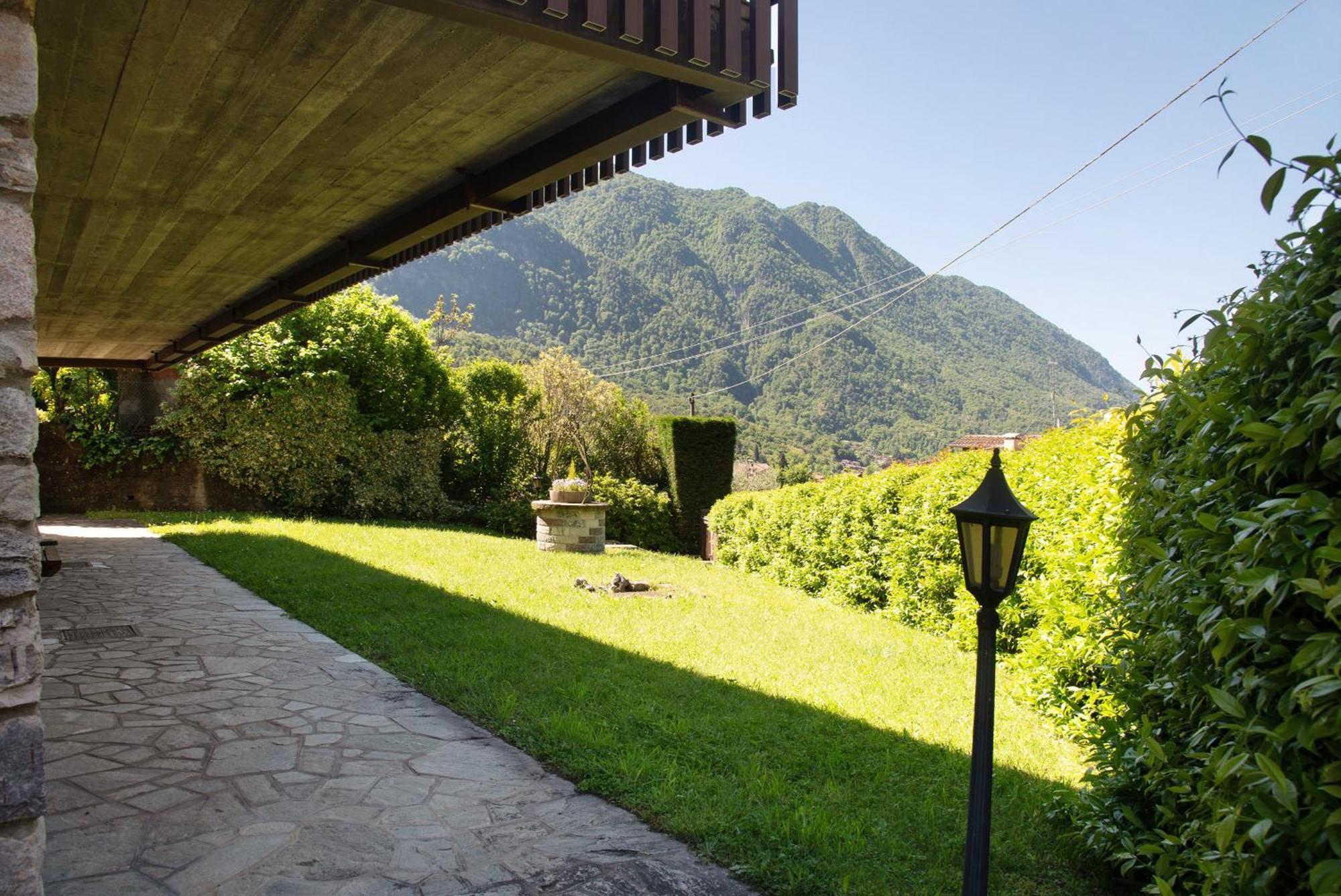 Villa Olga Lago Maggiore Castelveccana Exterior foto